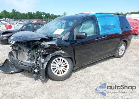 2016 Toyota Sienna Xle 8 Passenger from USA, damaged, VIN 5TDYK3DC9GS741435